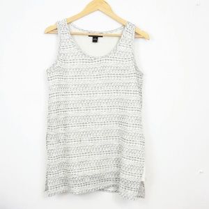 3/$10 sale August Silk Tank Top Blouse Work Career